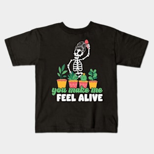 you make me fell alive Kids T-Shirt